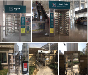 Tourniquet pleine hauteur pour une utilisation en salle de sport - Product Image 2