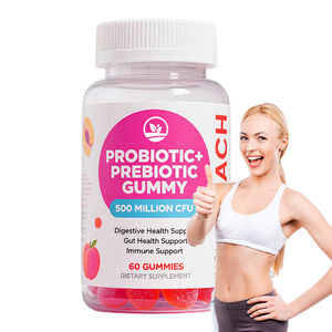 Caramelle Gommose Prebiotiche Triple FOS-Inulina-Xilitolo OEM/ODM per Professionisti Occupati che Soffrono di Programmi Alimentari Irregolari nei Giorni Feriali - Product Image 1