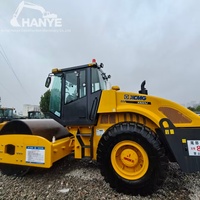Compacteur de sol à entraînement mécanique XCMG XS223J d'occasion à prix réduit avec une force d'excitation élevée pour les projets de fondations en génie du barrage