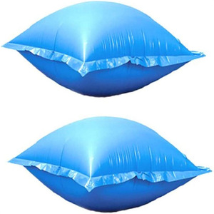 <b>Inflatable</b> <b>Pool</b> Pillow 48x48 Inch Blue PVC Floating Cushion <b>For</b> Swimming <b>Pool</b> Float Pad - Product Image 3