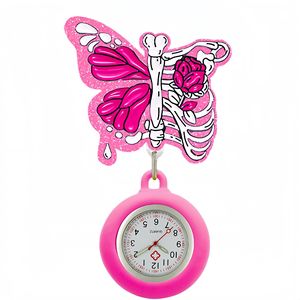 Portacredenciales Retráctil al por Mayor con Reloj de Bolsillo con Diseño de Órgano para Médicos y Enfermeras - Regalo para Personal de Hospital - Product Image 3
