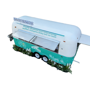 Complete Commercial Food Trailer Stainless Steel Snack Hamburger Pizza Ice Cream - Product Image 5