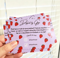 Cartes de vœux pliées personnalisées, notes de remerciement sur mesure, impression numérique sur carton duplex/papier journal, format personnalisé pour toutes les occasions