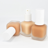 Créez votre propre fond de teint liquide de haute qualité, couvrant entièrement, longue tenue, marque privée, fini mat, imperméable, fond de teint liquide OEM