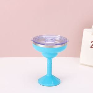 Vasos de cóctel de acero inoxidable de doble pared personalizados M para playa, piscina, vacaciones, Margarita de vacío de Metal aislada para fiesta - Product Image 6