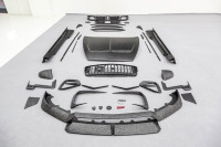 Nouveau kit carrosserie en fibre de carbone sèche style M Continental GT, accessoires automobiles pour la nouvelle Bentley Continental GT