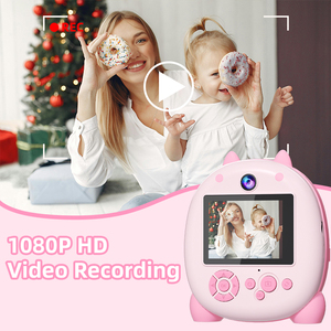 Cámara Instantánea Multifuncional para Niños con Filtro, Pantalla HD de 2.0 Pulgadas, Impresión Digital de Fotos - Product Image 2