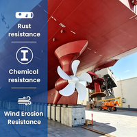 Revêtement liquide époxy à haute teneur en bitume Hsea 730, à base de goudron de charbon, pour la protection contre la rouille des pipelines, anti-corrosion, utilisation sous-marine