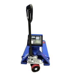 2000kg 2 Tonnen elektronischer Gabelstapler Waage Paletten heber Paletten hubwagen mit Waage-ohne Druck funktion - Product Image 6