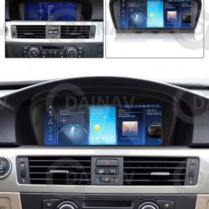 Autoradio Android 13 de 12,3 pouces pour BMW Série 5 E60 E61 E63 E64 Série 3 E90 E91 E92 CCC CIC 2009-2012 Lecteur de navigation GPS - Product Image 5