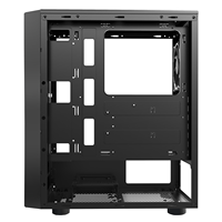 Gutusama — coque pour pc, étui en verre trempé pour transmission rapide, boîtier d'ordinateur, modèle avant avec maille