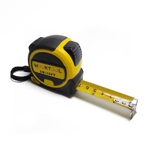 ตัวล็อคแบบแมนนวลปรับแต่งได้16FT 25ft อุปกรณ์วัดเทปเคสกันกระแทกมองเห็นได้ชัดเจนเคสมีโลโก้เฉพาะตัว - Product Image 2