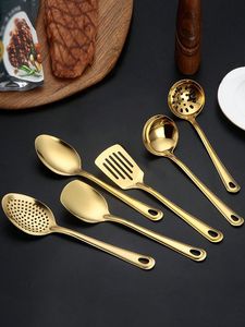 Juego de cubiertos profesional de acero inoxidable de 6 piezas Juego de cubiertos de grado comercial para restaurante Hotel - Product Image 5