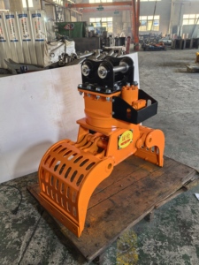 Grappin hydraulique SLN haute stabilité <span class=keywords><strong>pour</strong></span> bois, faible usure, multifonctionnel, attache de préhension <span class=keywords><strong>pour</strong></span> excavatrice, <span class=keywords><strong>pince</strong></span> de charge lourde 5-8 tonnes - Product Image 5