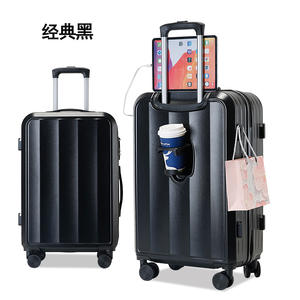 OEM de fábrica personalizado grande 20/24/28 pulgadas estilo deportivo equipaje rodante duro resistente a los arañazos ABS + PC maleta peso ligero viaje - Product Image 5