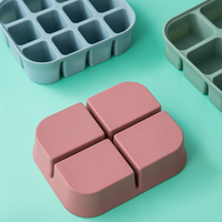 Boîte à collation Bento divisée sans BPA Conteneurs de stockage d'aliments pour bébés réutilisables Conteneurs à collation pour enfants avec couvercle