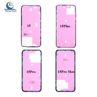 Autocollants adhésifs étanches pour cadre d'écran LCD de téléphone portable rouge pour iPhone 11 12 13 14 15 Plus Pro Max 12 13 Mini X Xs Max