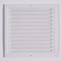 Rejilla de Ventilación Cuadrada Moderna de Aleación de Aluminio, Duradera, Fácil de Instalar, Rejilla de Ventilación de Pared para HVAC, Rejilla de Ventilación para Pared Exterior
