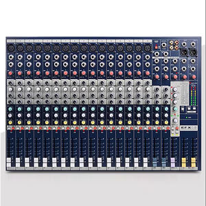 GAX-EFX12 Interface Audio 12 canaux Carte son Console de mixage 32 bits DSP DJ Mixer Audio Reverb Effect <span class=keywords><strong>Studio</strong></span> Audio Mixer - Product Image 5