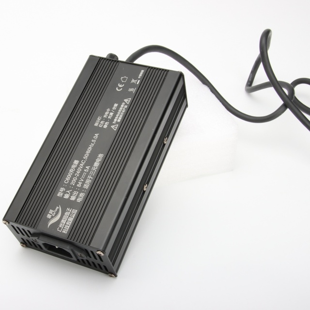 84V 5A C600 CE 600W Lithium Battery Charger Electric Motorcycle E-Bike Club Car Dirt Bike Special Charger