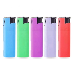 Encendedor de bolsillo electrónico de plástico a prueba de viento de suministro directo de fábrica para acampar - Product Image 5