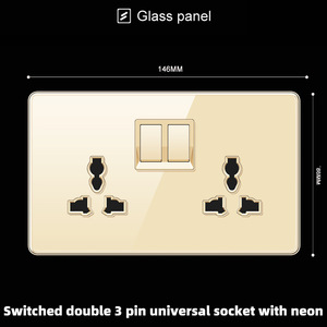 Commutateur de Charge rapide contrôle Port Usb prise de courant électrique prise murale universelle et interrupteurs électriques - Product Image 4
