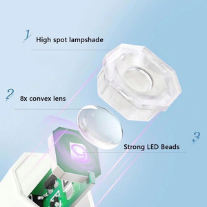 Nuevo secador de uñas portátil 3W Mini UV/LED para curar esmalte de uñas de Gel USB Nail <span class=keywords><strong>Art</strong></span> para el hogar - Product Image 5