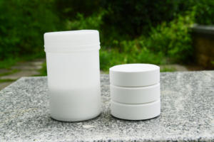 B0715 tabletas de limpieza de piscina prensadas duras 3 pulgadas 200g 90% píldoras de piscina - Product Image 2