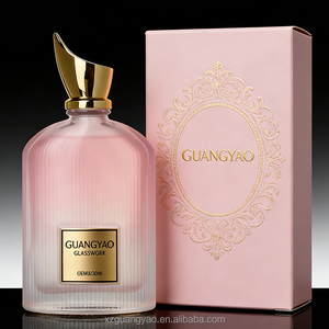 Flacon <span class=keywords><strong>de</strong></span> parfum vide <span class=keywords><strong>de</strong></span> qualité supérieure 100 ml, flacon <span class=keywords><strong>de</strong></span> parfum <span class=keywords><strong>de</strong></span> luxe, couleurs personnalisées et étiquettes métalliques avec boîte d'emballage - Product Image 4