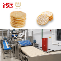 Ligne de production de craquelins de riz fournie par l'usine, machines pour snacks, équipement de friture automatique de biscuits en acier inoxydable
