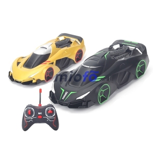 2,4g Usb Carga Luces LED Radio Control Niños Anti Gravedad Racing Rc Wall Climbing Car - Product Image 4