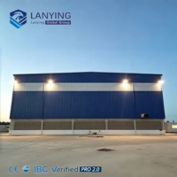 Edificio de Estructura de Acero Prefabricado de Gran Envergadura, Armazón de Alta Resistencia sin Columnas, Interior Libre de Pilares, Almacén Industrial, Taller