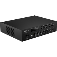 Amplificateur de bureau XIDLY 60W DAB+ avec entrées FM et AUX et sortie ligne 70V/100V pour la diffusion - Garantie de 3 ans