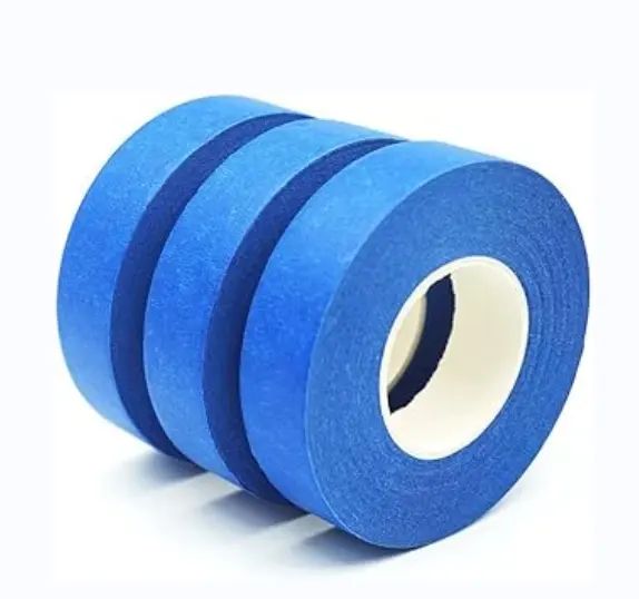 Cinta Masking Tape for Car Paint High Temperature Resistant No Glue Residue Blue Color