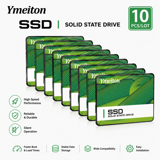 Ymeiton Internal Wholesale Price SSD 120G128G 240G 256G 480G 512G 960G 1TB Hard Drive Disk SATA 3 2.5 Inch for Laptop Desktop