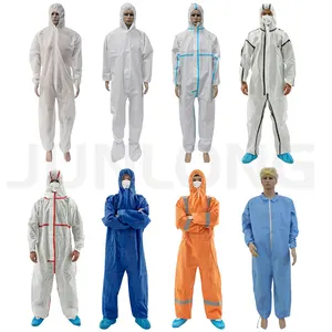 Junlong Disposable Safety Clothing Microporous Coverall Disposable Coverall For Mining