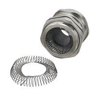 Presse-étoupe EMC M25 en laiton nickelé, étanche IP68, certifiée CE ROHS, filetage métrique PG NPT, pour câble 10-14mm, à prix bas