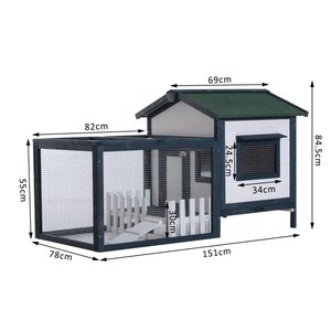 Vente directe d'usine <span class=keywords><strong>Cage</strong></span> à lapins à deux étages et <span class=keywords><strong>cage</strong></span> à lapins à double couche pour configurations à plusieurs niveaux. - Product Image 4