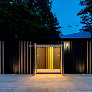 40ft Modular Pré-fabricados Luxo Apartamento Pequenas Pequenas Casas Minúsculas Destacável Outdoor Mobile Container Casa Prefab para venda Canadá - Product Image 1