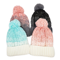 Bonnet d'hiver personnalisé de haute qualité chapeau tricoté en acrylique chaud avec nœuds et motif camouflage pour hommes et femmes