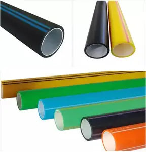 מכירה לוהטת Hdpe צינור אופטי סיבי צינור אופטי כבל סיליקון Core צינור