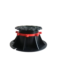 Socle réglable en plastique PP recyclé pour terrasse, balcon, support de revêtement de sol en WPC