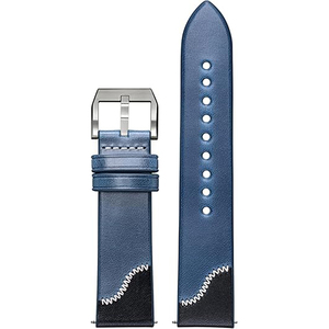 Nouveauté : Bracelets de montre 22 mm avec coutures latérales pour montre connectée One Plus, bracelet en cuir avec boucle à ardillon - Product Image 4