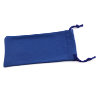 Sac à cordon pour lunettes de soleil en microfibre, impression de haute qualité, blanc, gris, noir