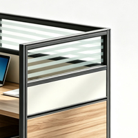 Nouvelle table de bureau modulaire en bois durable et moderne, poste de travail en îlot, ensemble de mobilier de bureau, table de séparation de bureau, chaise