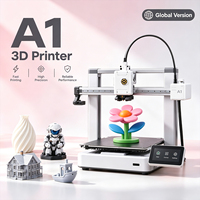 Imprimante 3D FDM Bambo A1 Version Globale avec Nivellement Automatique, Impression à Distance WiFi, 500 mm/s, PLA, PETG, TPU