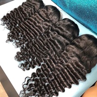 Cheveux vierges indiens et vietnamiens 12A HD pour perruque, super double drawn, bouclés birmans, cheveux humains, lace front, dentelle transparente
