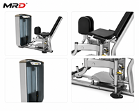 Mesin Latihan Hip Adductor Abductor Fungsi Ganda untuk Paha Bagian Dalam dan Luar serta Otot Glute, Peralatan Fitness Gym dengan Beban Pin untuk Meningkatkan Kekuatan Kaki