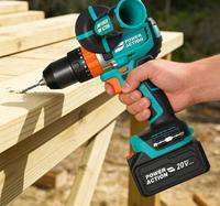 Perceuse à percussion sans fil à couple élevé Power Action BID 20B 20V, perceuse à percussion sans fil à batterie lithium-ion pour le métal, le bois, l'entretien MRO