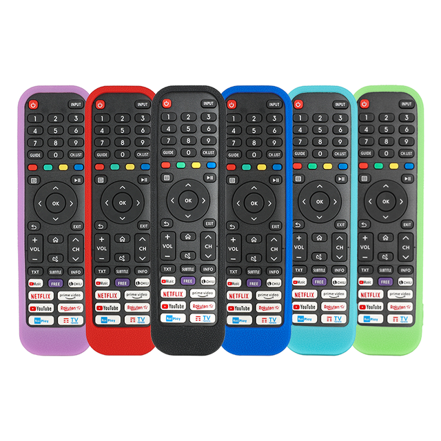 Silicone Remote Control Case Compatible With Hisense EN2G30H EN2H30H EN2X30H EN2A30 EN2R30N EN2K30P EN2P30H EN2J30H TV